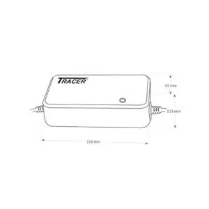 Tracer 12v 20a lifepo4 ultra fast charger dimensions