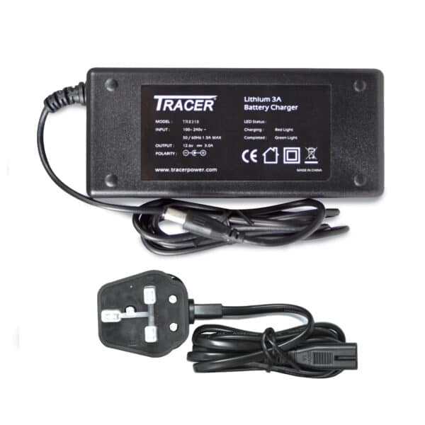 Tracer 12V 3A Lithium Polymer Fast Charger