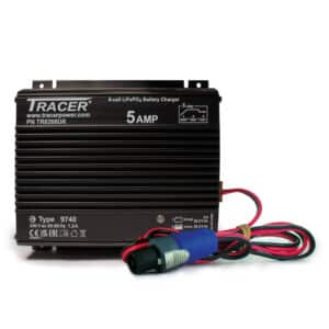 Tracer 24V 5A LiFePO4 Fast Charger with Neutrik Plug